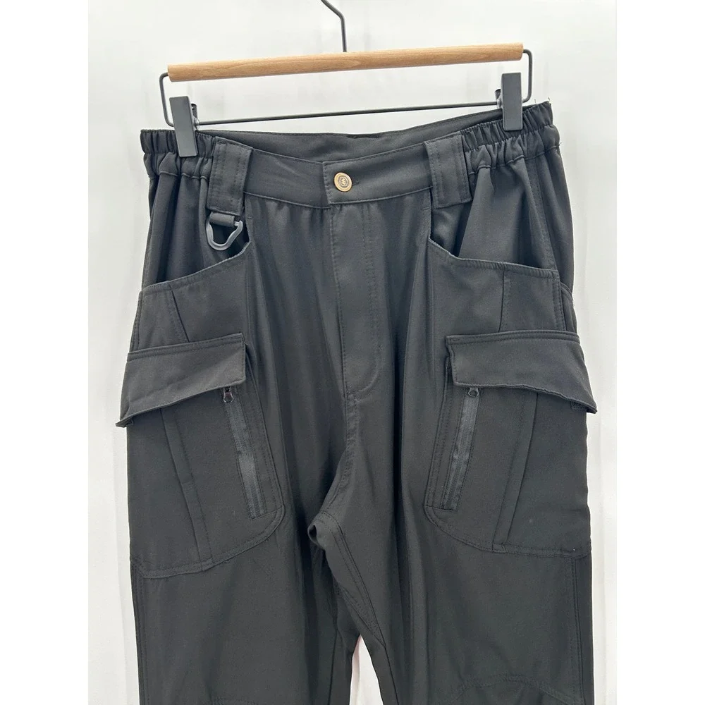2 PAIR‎ Tactical Series Men Cargo Pants Grey Black Work Utility Size Small